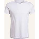 Weiße Juvia T-Shirts aus Baumwolle für Herren Übergrößen 