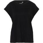 Schwarze Juvia T-Shirts aus Baumwolle für Damen Größe S 