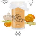Juwelkerze Juicy Orange & Lemongrass - verschiedene Schmuckstücke Sterlingsilber