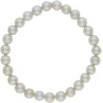 Hellgraue Perlenarmbänder mit Echte Perle 