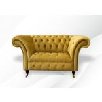 Gelbe XXL Sessel & Big-Sessel aus Textil gepolstert Breite 100-150cm, Höhe 100-150cm, Tiefe 50-100cm 