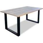 Schwarze Rechteckige Design Tische ausziehbar Breite 150-200cm, Höhe 50-100cm, Tiefe 150-200cm 