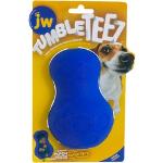 JW Tumble Teez Treat Toy - 1 Stück, Ø 8 cm - blau (Größe L)