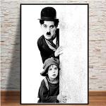 Charlie Chaplin Leinwanddrucke 