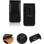 Schwarze Elegante Samsung Galaxy Xcover 4 Cases Art: Gürteltaschen mit Bildern aus Leder 