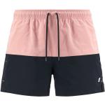 Pinke Streetwear K-WAY Herrenbadeshorts & Herrenboardshorts Größe L für den für den Sommer 