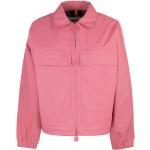 Reduzierte Pinke Wasserdichte Winddichte K-WAY Mini Kurzjacken & Cropped-Jackets mit Reißverschluss aus Nylon für Damen Größe M 