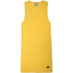 Gelbe Trägerhemden & Achselhemden aus Baumwolle Größe S für den für den Sommer 