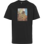 Schwarze K1X T-Shirts mit Basketball-Motiv für Herren Größe M 