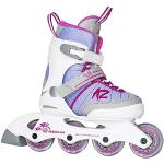 K2 Skates Mädchen Inline Skates Merlin JR G - White - Purple - pink - 30B0911