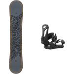 K2 Snowboard - All-Mountain Snowboardbindung - Snowboard Set Standard 2024 für Herren aus Wolle - schwarz