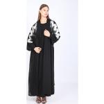 Graue Casual Langärmelige Sommerkleider mit Pailletten aus Chiffon für Damen Größe XS Große Größen für den für den Sommer 
