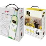 Trockene Italienische Bag-In-Box Pinot Grigio | Grauburgunder Weißweine 3,0 l 