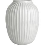 Weiße Skandinavische 20 cm Kähler Design Hammershøi Runde Vasen & Blumenvasen aus Keramik 