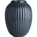 Reduzierte Anthrazitfarbene Moderne 250 cm Kähler Design Hammershøi Große Vasen 20 cm aus Keramik 
