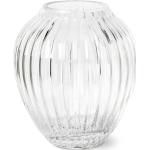 Reduzierte 13 cm Kähler Design Hammershøi Runde Vasen & Blumenvasen 13 cm aus Glas mundgeblasen 