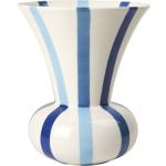 Blaue Skandinavische 20 cm Kähler Design Signature Organische Vasen & Blumenvasen 20 cm aus Steingut 