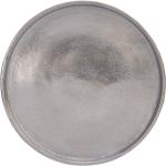 Silberne Kaemingk Runde Teller 30 cm aus Aluminium 