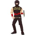 Ninja-Kostüme für Kinder Größe 128 