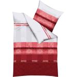 Reduzierte Rote Blumenmuster Moderne KAEPPEL Bettwäsche aus Textil 135x200 