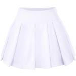 Weiße Sportliche Mini Kinderhosenröcke für Mädchen Größe 134 für den für den Sommer 