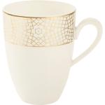 Goldene Königlich Tettau Kaffeebecher aus Keramik bruchsicher 
