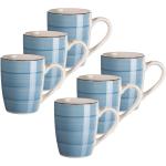 Blaue Moderne Kaffeetassen-Sets aus Steingut 