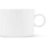Weiße Friesland Kaffeetassen aus Porzellan mikrowellengeeignet 6-teilig 