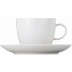 Weiße Thomas Sunny Day Kaffeetassen-Sets aus Porzellan mikrowellengeeignet 2-teilig 