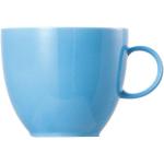 Reduzierte Hellblaue Thomas Sunny Day Kaffeetassen 200 ml aus Porzellan mikrowellengeeignet 