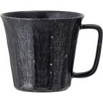 Reduzierte Schwarze Moderne Bloomingville Kaffeebecher aus Keramik 
