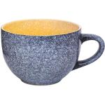 Reduzierte Gelbe Moderne Große Kaffeetassen 650 ml matt aus Steingut 