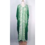 Grüne Batik Boho Strandmode für Damen 