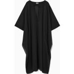 Schwarze COS Strandmode aus Baumwolle für Damen Größe XS 