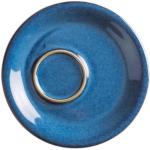 Blaue KAHLA Runde Untertassen aus Keramik lebensmittelecht 