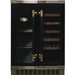 Reduzierte Schwarze Art Deco Weinkühlschränke Tiefe 100-150cm 