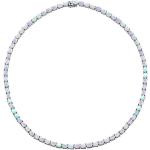 Reduzierte Bunte Edelsteinketten aus Silber mit Opal für Damen Weihnachten 