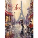 Kalender "City Life", Brent Heighton, 2024