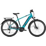 Blaue Kalkhoff Entice 500 Wh Trekking E-Bikes mit Scheibenbremse 