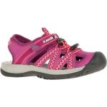 Burgundfarbene Kamik Outdoor Schuhe mit Klettverschluss aus Mesh für Damen Größe 41 
