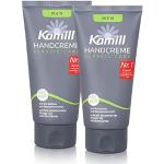Kamill Handcreme MEN 2er Set (2 x 75ml) - pflegt & schützt mit Bio Kamille & Bisabolol, für trockene & beanspruchte Männerhänd