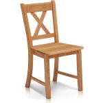 Reduzierte Möbel-Eins Holzstühle geölt aus Massivholz Breite 0-50cm, Höhe 0-50cm, Tiefe 50-100cm 