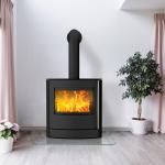 Kaminofen Fireplace Adamis Stahl schwarz 7 kW