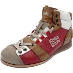 Rote Kamo-Gutsu High Top Sneaker & Sneaker Boots in Normalweite aus Veloursleder mit herausnehmbarem Fußbett für Damen Größe 41 