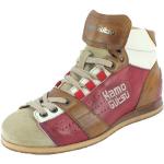 Rote Kamo-Gutsu High Top Sneaker & Sneaker Boots aus Leder mit herausnehmbarem Fußbett für Damen Größe 42 