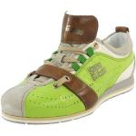 Reduzierte Limettengrüne Kamo-Gutsu Damensneaker & Damenturnschuhe aus Leder mit herausnehmbarem Fußbett Größe 39 