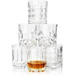 Reduzierte Whiskygläser 300 ml aus Kristall bruchsicher 6-teilig 6 Personen 