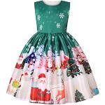 Elegante Midi Kinderfestkleider mit Reißverschluss für Mädchen Größe 110 