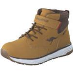 Reduzierte Gelbe Kangaroos High Top Sneaker & Sneaker Boots wasserabweisend für Kinder Größe 34 für den für den Winter 