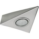 Silberne Kanlux ZEPO Dreieckige Unterbauleuchten & Unterbaulampen aus Stahl Farbwechsel | RGB G4 